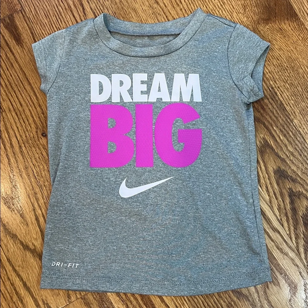 Girl’s Nike Dri-Fit Shirt. Size 2T. Like New Condition.